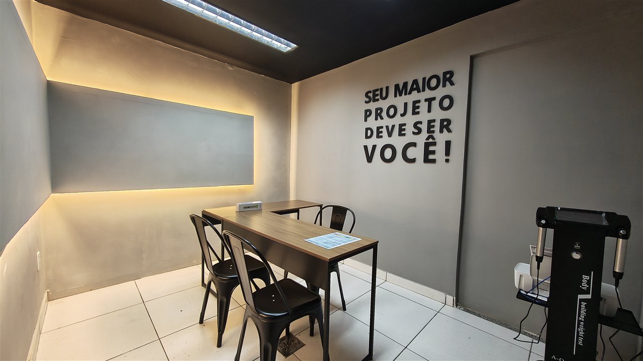 Espaço de avaliação corporal e atendimento nutricional da Energy Arena
